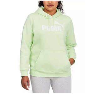 New PUMA Plus Size Logo Hoodie